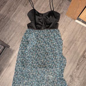 BCBGeneration Hi Low CutOut Dress